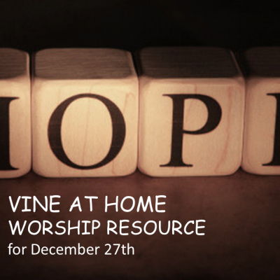 VINE AT HOME 27 Dec