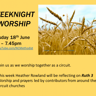 WEEKNIGHT WORSHIP 18 June