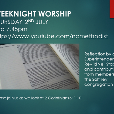 WEEKNIGHT WORSHIP 2 July